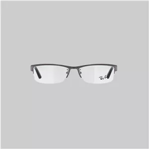 فریم عینک طبی نیم فریم ری بن مدل 0RX6186E-2502-55 مناسب برای انواع صورت