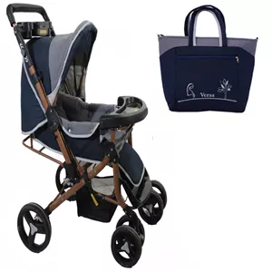 کالسکه ورسا مدل درختی کد 1093 به همراه ساک لوازم کودک