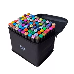 ماژیک راندو تاچ پارکر مدل دوسر بسته 80 عددی بهمراه استند