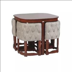 میز و صندلی ناهارخوری چهار نفره گالری چوب آشنایی مدل Gh-872-P