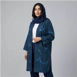 مانتو ‌زنانه جلو‌باز مدل ستاره 