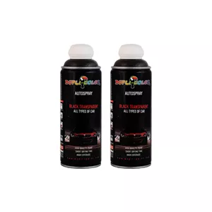 اسپری رنگ آستر پلاستیک دوپلی کالر مدل Plastic Primer حجم 400 میلی لیتر مجموعه 2 عددی