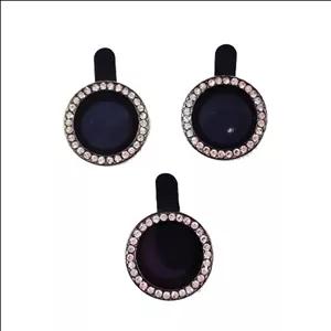 محافظ لنز دوربین مدل نگینی مناسب برای گوشی موبایل اپل Iphone 15 Pro Max