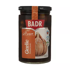 ترشی سیر گل بدر - 650 گرم 