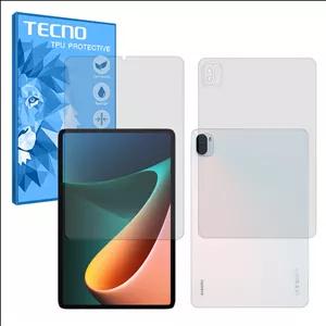 محافظ صفحه نمایش شفاف تکنو مدل Resistant مناسب برای تبلت شیائومی Pad 5 به همراه محافظ پشت تبلت 