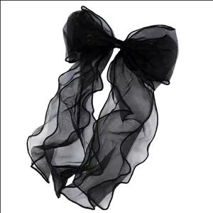 گیره مو زنانه مدل فرانسوی پاپیون آویز دار کد 3170