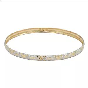 النگو طلا کم اجرت 18 عیار زنانه مایا ماهک مدل MB1791 سایز 3