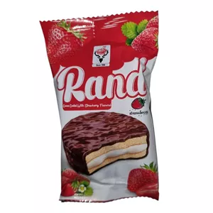 والس توت فرنگی با روکش شکلات آدرین -  21 گرم بسته 30 عددی