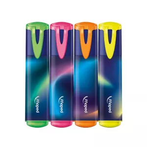 ماژیک علامت گذار مپد مدل کهکشانی fluo بسته 4 عددی