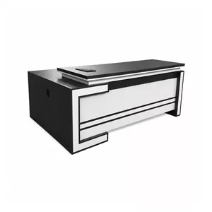 میز مدیریت هیراد مدل M944-MDF سایز 80 × 200 سانتی متر