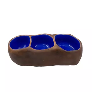 ظرف سرو و پذیرایی سرامیکی مدل سه چشمه