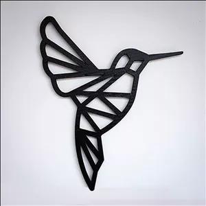 دیوارکوب دیزانور طرح پرنده مرغ مگس خوار مدل 30 کد A043