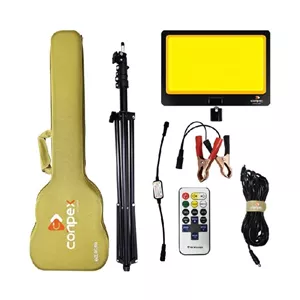 چراغ کمپینگ دو رنگ کانپکس مدل گیتاری FR-19 COB RF با سه پایه