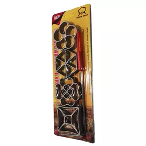 قالب شیرینی طرح نان پنجره ای خاتون مدل pe763 مجموعه 4 عددی