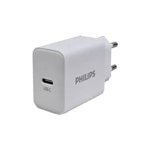 شارژر دیواری 30 وات  فیلیپس مدل DLP5312 به همراه کابل تبدیل USB-C