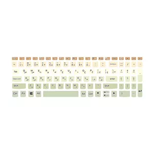 برچسب حروف فارسی کیبورد توییجین و موییجین مدل colors 20 مناسب برای لپ تاپ لنوو 15 و 15.6 اینچ 