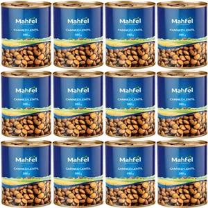 کنسرو عدسی محفل - 380 گرم بسته 12عددی