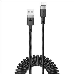 کابل USB به USB-C ایس فست مدل C14-04 طول 1.2 متر