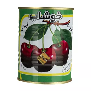 کمپوت گیلاس خوشاب - 350 گرم