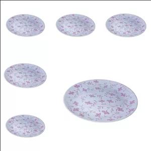 بشقاب میوه خوری دینو مدل سالینا کد 019 بسته 6 عددی