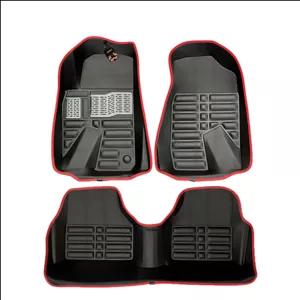 کفپوش پنج بعدی خودرو ای ام تی سی مدل MC چرم مناسب برای سمند