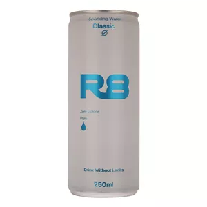 آب گازدار کلاسیک بدون کالری R8 لایف - 250 میلی لیتر