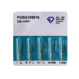 فرز الماسی دیا ایتالیا مدل Round End Tapers 199 سایز 018 بسته 5 عددی
