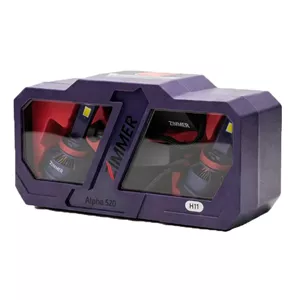 هدلایت لامپ خودرو زیمر مدل ALPHA 120 پایه H4 بسته دو عددی