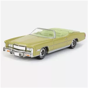 ماکت ماشین گرین‌لایت مدل Cadillac Eldorado Convertible 1975 Showroom Floor