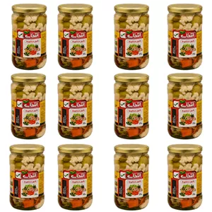 شور مخلوط انتخاب - 650 گرم بسته 12 عددی