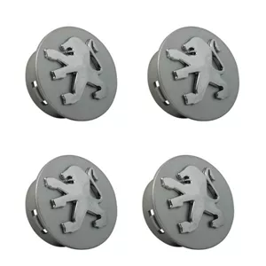 درپوش وسط رینگ خودرو چیکال مدل Q-10 مناسب برای پژو 206 بسته 4 عددی