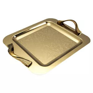 سینی دسته دار آرتیستون صنعت کد 134799 سایز 35x35 سانتی متر