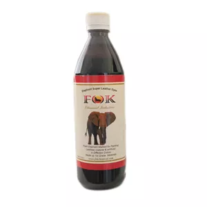 رنگ چرم مبلمان و خودرو فوک مدل FO.BLK500 حجم 500 میلی لیتر 