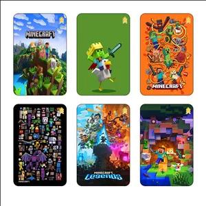برچسب و استیکر استيکر کارت کارنيکا طرح ماینکرفت Minecraft کد 13619 مجموعه 6 عددی 