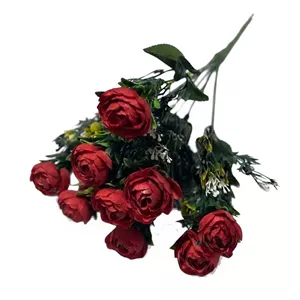 گل مصنوعی مدل بوته نسترن آوینی