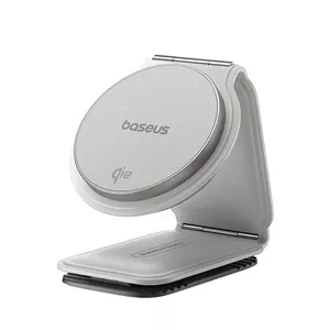 پایه نگهدارنده و شارژر بی سیم گوشی موبایل بیسوس مدل C02 Mega Magnetic BS-CM042