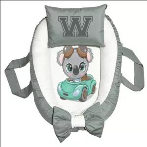 تشک غلت گیر نوزاد پاد آفرین مدل کوالا طرح حرف W