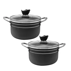 سرویس قابلمه گرانیت 4 پارچه ظرف سازان اسدیان مدل سیلور