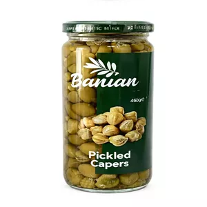ترشی شور کاپاریس بانیان - 460 گرم