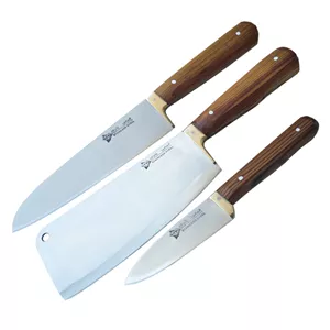 ست چاقو آشپزخانه 3 پارچه الماس زنجان کد 3