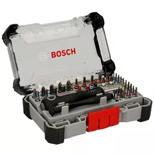 سری پیچ گوشتی شارژی بوش مدل حرفه ای کد Pro 2607002835 مجموعه 42 عددی