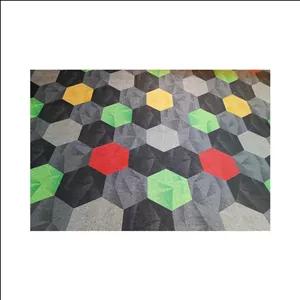 موکت زانیس مدل سه بعدی هندسی