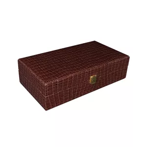 جعبه ساعت مدل 12 خانه چرمی کد TW-2632