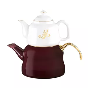 ست کتری و قوری مادام کوکو مدل  giroud teapot murdum گنجایش کتری 2.5 لیتر گنجایش قوری 1 لیتر