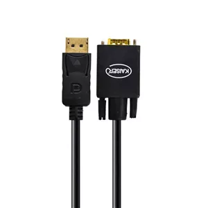 کابل تبدیل display port به vga کایزر مدل dpk طول 1.8 متر