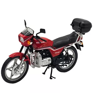 ماکت موتور بازی ناب سل مدل سوزوکی جی اس 125 فلزی چراغدار موزیکال کد 1:12SUZUKI GS125 MOTORCYCLE