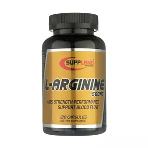 کپسول ال آرژنین ساپلند نوتریشن -500 میلی گرم بسته 120 عددی