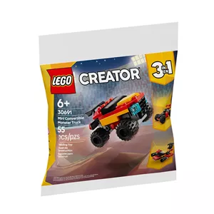 لگو 55 تکه سری Creator مدل Mini Convertible Monster Truck کد 30691