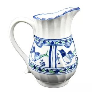 پارچ سرامیکی ميبد مرواريد مدل مرغي کد P