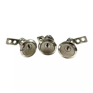 قفل سری کالانیکس مدل GHOFL-405-100338 طرح استیل مناسب برای پژو 405 مجموعه 3 عددی
